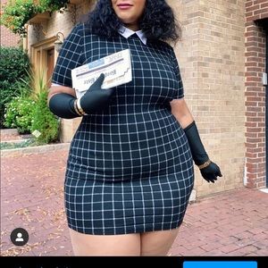 Pretty and preppy fashion nova dress. Worn once